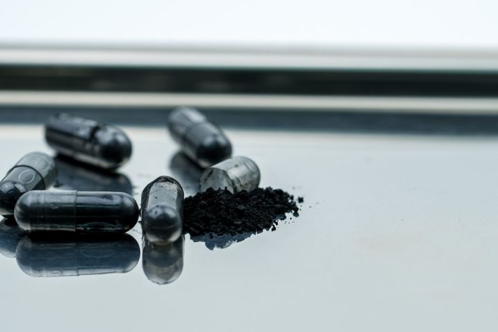 activated charcoal before bed